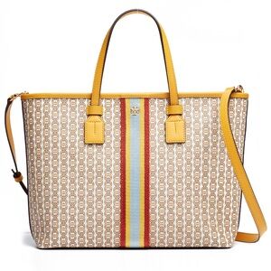 Tory Burch ✨ Gemini Link Canvas Small Tote